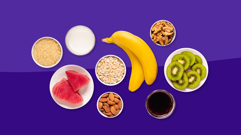 درمان کم‌خوابی با رژیم غذایی صحیح